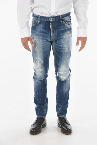 Jeans a 5 Tasche COOL GUY con Strappi