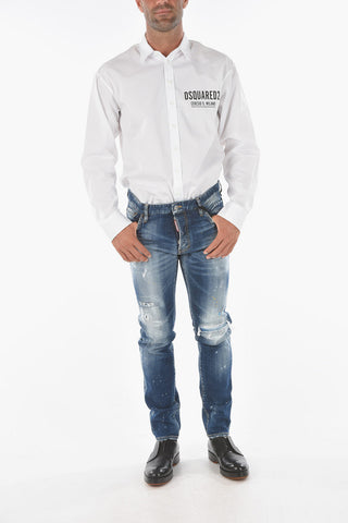 Jeans a 5 Tasche COOL GUY con Strappi