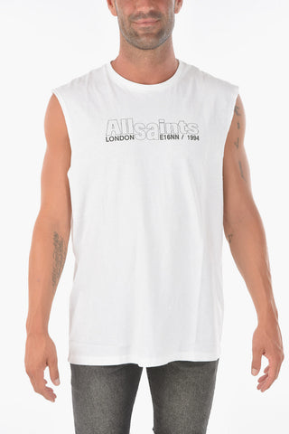 Tank Top HOLLOWPOINT con Logo in Rilievo