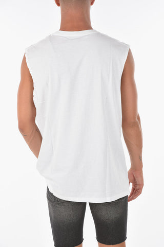 Tank Top HOLLOWPOINT con Logo in Rilievo