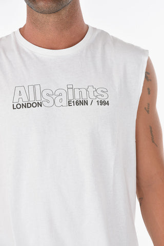 Tank Top HOLLOWPOINT con Logo in Rilievo
