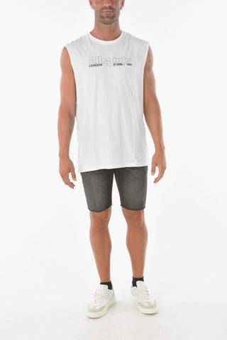 Tank Top HOLLOWPOINT con Logo in Rilievo