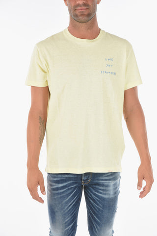 front embroidered CIGARETTE FIT t-shirt