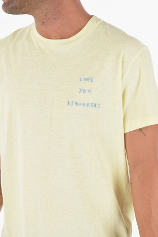 front embroidered CIGARETTE FIT t-shirt