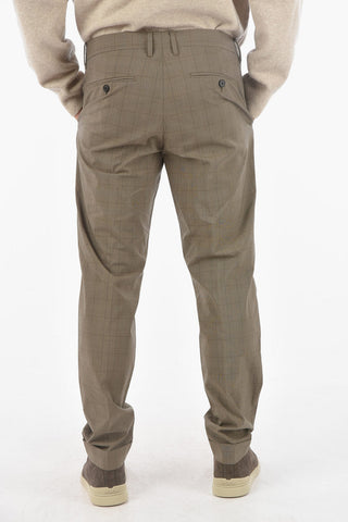 Pantaloni 4 Tasche TROY con Motivo District Check