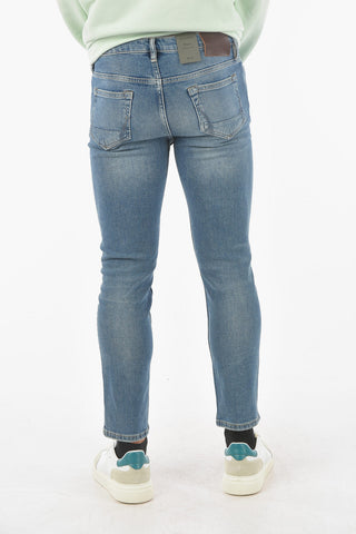 Jeans Slim Fit DEAN con Toppe e Strappi