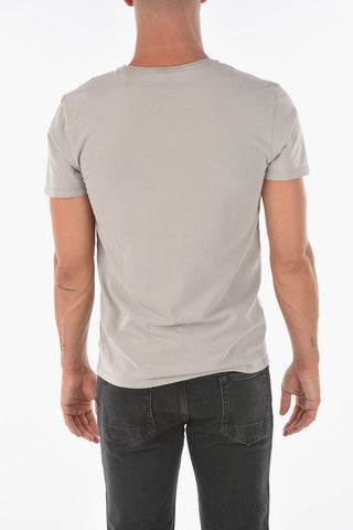 Crew Neck BODEGA Stretch Cotton T-Shirt