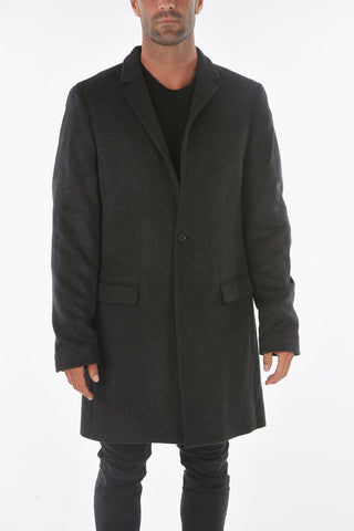 Cappotto 1 Bottone MANOR con Tasche ad Aletta