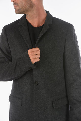 Cappotto 1 Bottone MANOR con Tasche ad Aletta