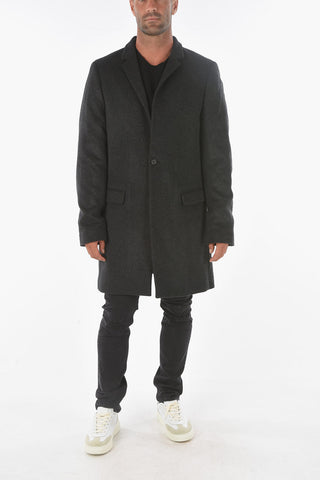 Cappotto 1 Bottone MANOR con Tasche ad Aletta