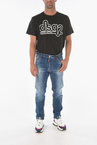 17cm Frayed Hem BALLER Jeans