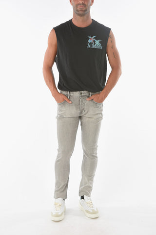Stretched CIGARETTE Skinny Jeans 17cm