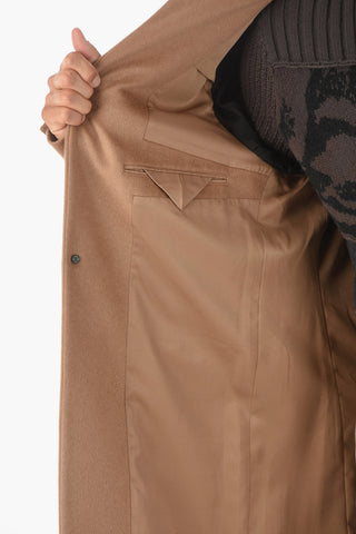 Cappotto 1 Bottone MANOR con Tasche ad Aletta