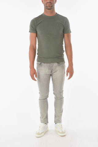 Slim Fit OSSAGE Cotton T-Shirt