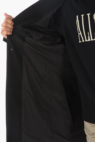1 Button Flap Pocket MANOR Coat