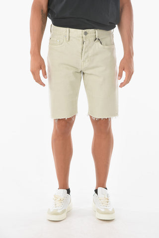 Denim SWITCH Short with Raw-cut Hems