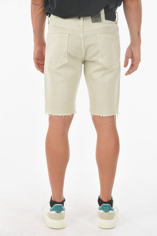 Denim SWITCH Short with Raw-cut Hems