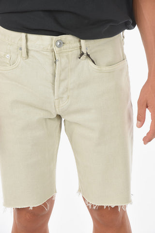 Denim SWITCH Short with Raw-cut Hems