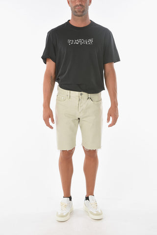 Denim SWITCH Short with Raw-cut Hems
