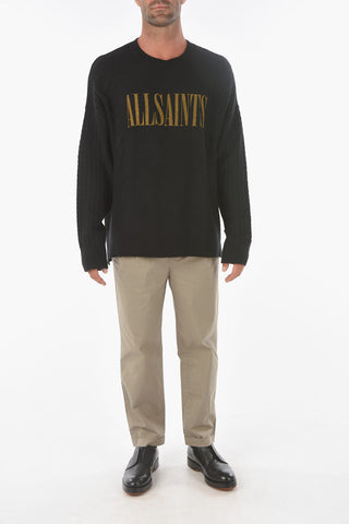 Maglia Girocollo NU SAINTS con Stampa Logo