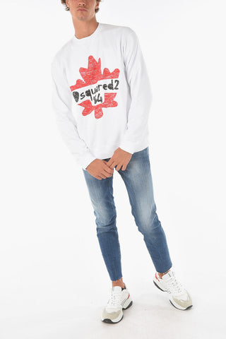 front printed COOL FIT sweatshirt