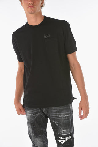 Crew-Neck T-Shirt IBRA FIT with Chest Pocket