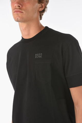 Crew-Neck T-Shirt IBRA FIT with Chest Pocket