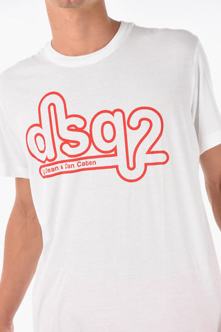 logo printed CIGARETTE FIT t-shirt