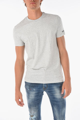 solid color crew-neck t-shirt