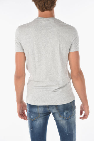 solid color crew-neck t-shirt