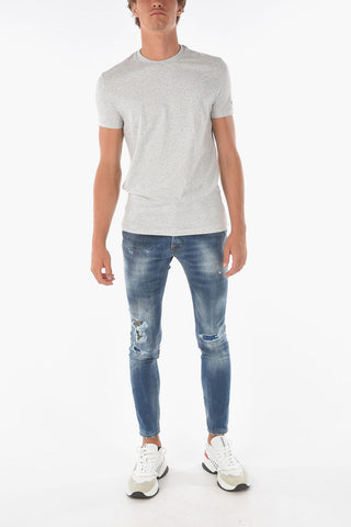 solid color crew-neck t-shirt