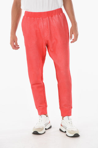 Coated Cotton Joggers SKI FIT with Logo on the Back