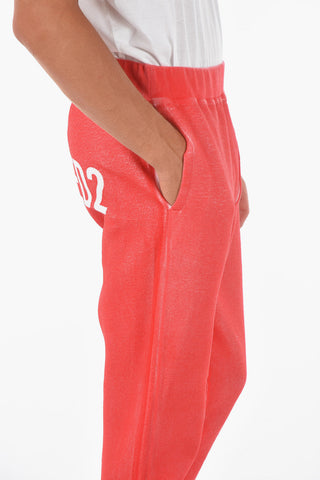 Coated Cotton Joggers SKI FIT with Logo on the Back