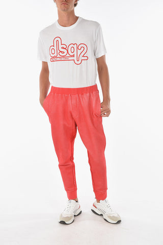 Coated Cotton Joggers SKI FIT with Logo on the Back