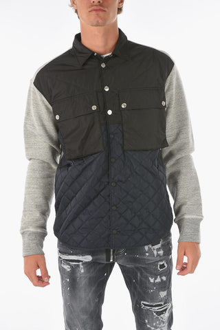 Quilted Jacket with Double Breast Pockets