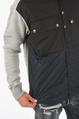 Quilted Jacket with Double Breast Pockets