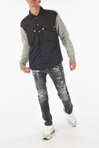 Quilted Jacket with Double Breast Pockets