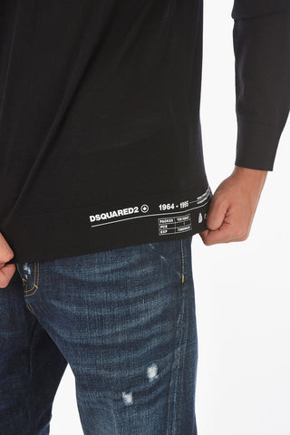 maglia in lana a collo alto