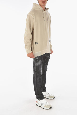 Felpa COOL FIT con cappuccio e logo stampato