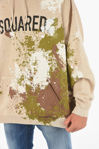 printed DJ HERCA FIT hoodie