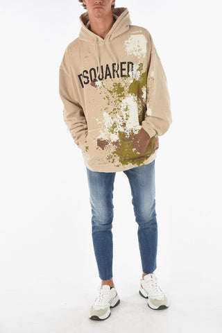 printed DJ HERCA FIT hoodie