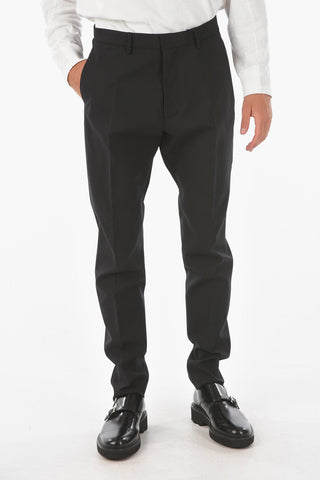 Virgin Wool Stretch SKINNY DAN FIT Pants