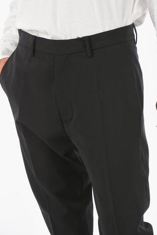 Virgin Wool Stretch SKINNY DAN FIT Pants