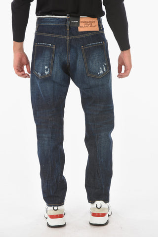 20cm frayed waist WORK WEAR COMBAT jeans