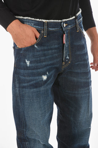 20cm frayed waist WORK WEAR COMBAT jeans