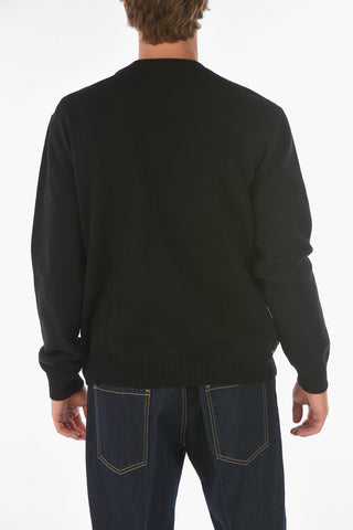 Maglia Girocollo con Logo All Over