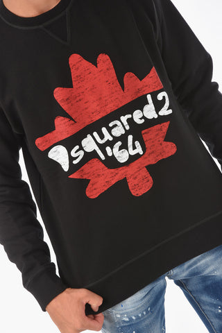 Printed COOL FIT Crew-neck Sweatshirt
