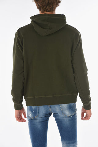 Contrasting Printed COOL FIT Hoodie