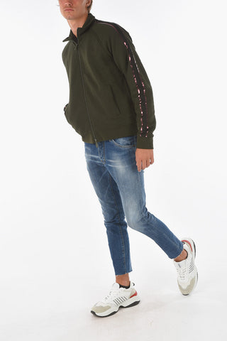 Felpa CLASSIC RAGLAN FIT con Chiusura Zip