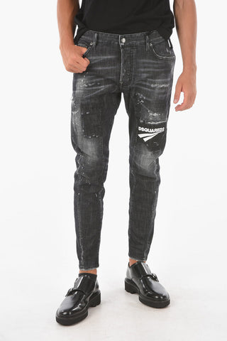 16cm Distressed TIDY BIKER Jeans
